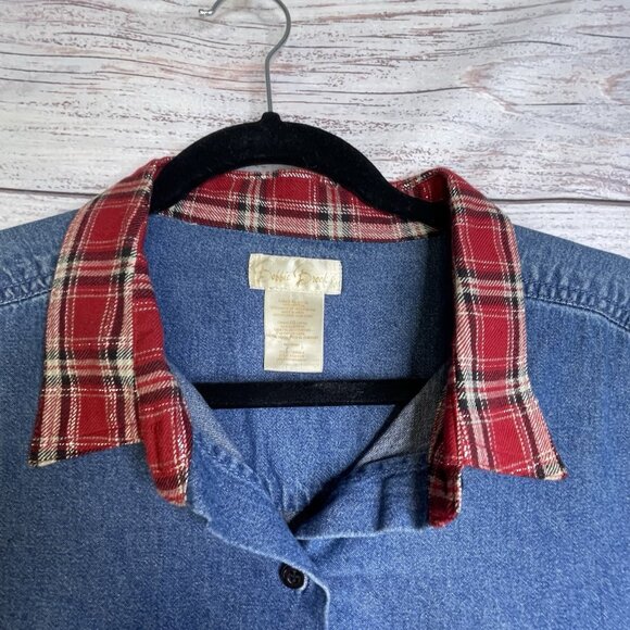 Vintage 90s‎ Y2K Top Size XL Novelty Applique Shopping Mall Poodle BOHO - Picture 5 of 12